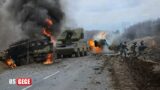 BRUTAL ATTACK (Nov 11) Ukraine 95th Brigade blows up two Russian trucks ammunition in Bakhmut