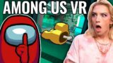 Backstabs and Betrayals | Our first time in Among Us VR ?