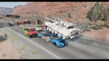 BeamNg BB #79  Car and Truck Jumps Crashes vs ROAD OF DEATH  ( Live Streaming )