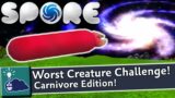 Beating Spore with Another Terrible Creature on Hard