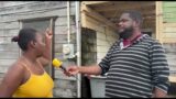 Belize City Residents Pick up Pieces of Houses Broken by Hurricane Lisa