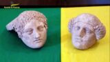Belpasso, la Guardia di Finanza sequestra due preziose teste in terracotta di origine ellenica