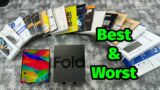 Best And Worst Screen Protectors For Samsung Galaxy Z Fold 4
