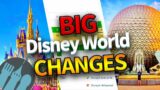 Big Disney World Changes Forced By The Pandemic