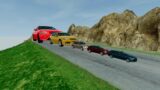 Big & Small Car VS DOWN OF DEATH in BeamNG. drive