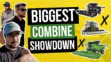Biggest Combine Showdown | John Deere X9 vs Fendt Ideal vs Claas Lexion | Prairie State Vlogs #3