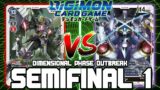 BlackWarGreymon X VS Galacticmon!! | Digimon Card Game: BT-11 Dimensional Phase Outbreak (SEMI 1)