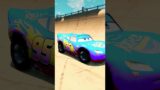 Blue Lightning McQueen VS DOWN OF DEATH In BeamNG.Drive (I'm Blue Remix Music) #shorts