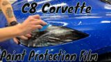 C 8 Corvette Headlight Protection! PPF Paint Protection Film (STEK) STOP ROCK CHIPS!! Apex Detail