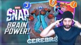 CEREBRO from 3HEAD to 5HEAD! | Marvel Snap Deck