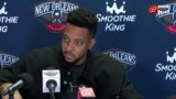 CJ McCollum Postgame Press Conference: NO Pelicans at LA Clippers