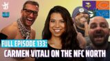 Carmen Vitali on the Packers, Bears, Hot Vikings + Jeff Saturday Colts Interim Head Coach | GoJo