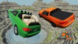 Cars Vs Leap Of Death #78 | BeamNg Drive | GM BeamNg