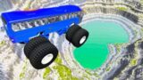 Cars vs Leap Of Death #1 | BeamNG Drive