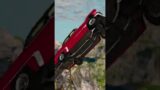 Cars vs Leap Of Death Jumps | BeamNG Drive#shorts