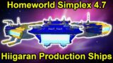 Checking out the Production Class ships! | Homeworld Simplex 4.7 | Ship Showcase