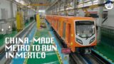 China's first home-grown rubber-tyred metro debuts, ready for export to Mexico