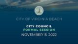 City Council Formal – 11/15/2022