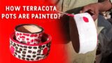 Clay Pot Painting l Terracotta Pot Painting