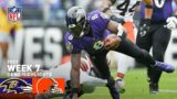 Cleveland Browns vs. Baltimore Ravens | 2022 Week 7 Game Highlights