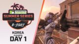 Contenders Korea | Summer Series B-Sides Playoffs | Day 1