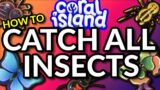 Coral Island |All Insect Locations | The ULTIMATE Insect Capture Guide