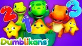 Counting Numbers 1 To 5 Song – Dumblikans Numbers Song – ChuChu TV Dinosaur Cartoon for Children