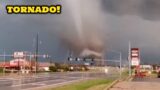 Crazy footage of the tornado outbreak in Texas and Oklahoma UPDATE! Severe storms caused huge damage