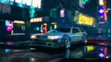 Cyberpunk DeLorean – Ambient Night City Drive – 12 Hours 8K Ultra HD