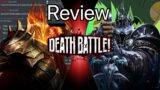 DEATH BATTLE Review- Sauron vs Lich King