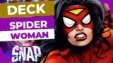 DECK MARVEL SNAP COM SPIDER WOMAN QUE ME LEVOU PRO PLATINA