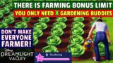 DISNEY Dreamlight Valley. How Many Gardening Buddies You Actually Need to MAX OUT Farming Bonus.