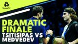 DRAMATIC FINALE: Stefanos Tsitsipas Faces Daniil Medvedev | Nitto ATP Finals 2022 Highlights