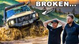 DRIVELINE FAILURE on WILD & STEEP Vic 4WD track! WORST conditions for bush mechanic repairs…