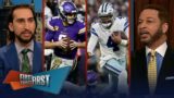 Dak Prescott, Cowboys embarrass Kirk Cousins, Vikings 40-3 in Week 11 | NFL | FIRST THINGS FIRST