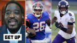Damien Woody "Im not worried about Saquon Barkley" crushed Ravens' Lamar Jackson in New York Giants