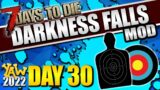 Day 30: Blasting Zombies at the Shooting Range… 7 Days to Die Darkness Falls