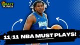 DraftKings NBA Analysis (11/11/22) | MUST Play NBA DFS Picks to WIN $100K!