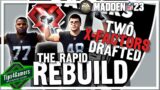 Drafting TWO X-Factors | Las Vegas Raiders Rapid Rebuild Madden 23 Franchise Mode