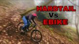 EBIKE vs HARDTAIL On The DH TRACKS!