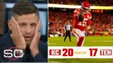 ESPN reacts to Kansas City Chiefs pull out overtime win over the Tennessee Titans, 20-17 on SNF