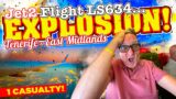EXPLOSION onboard Jet2 Flight LS634 from Tenerife to East Midlands Airport… ONE CASUALTY!