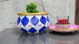 Easy pot painting ideas/ Home decor idea/ East Terracotta pot painting ideas #claypot