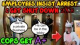 Employees In A Public Building Call The POLICE 2X!! Only to GET EDUCATED And TROLLED!!