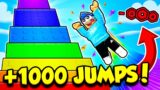 Every Second Is +1000 JUMP POWER IN ROBLOX!