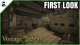 FIRST LOOK at VINTAGE STORY | Sandbox Survival Game