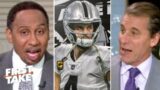 FIRST TAKE | Stephen A. ROASTS Mad Dog: Raiders are so bad, but enough to beat Colts' Jeff Saturday