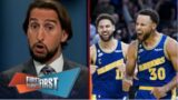 FIRST THINGS FIRST | Nick reacts Klay Thompson: 41 Pts in 127-120 win over Rockets; USA 1-1 Wales