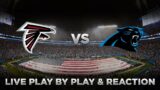 Falcons vs Panthers Live Play by Play & Reaction