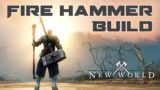 Fire Staff + War Hammer Build Guide for Brimstone Sands & Leveling in New World Fresh Start